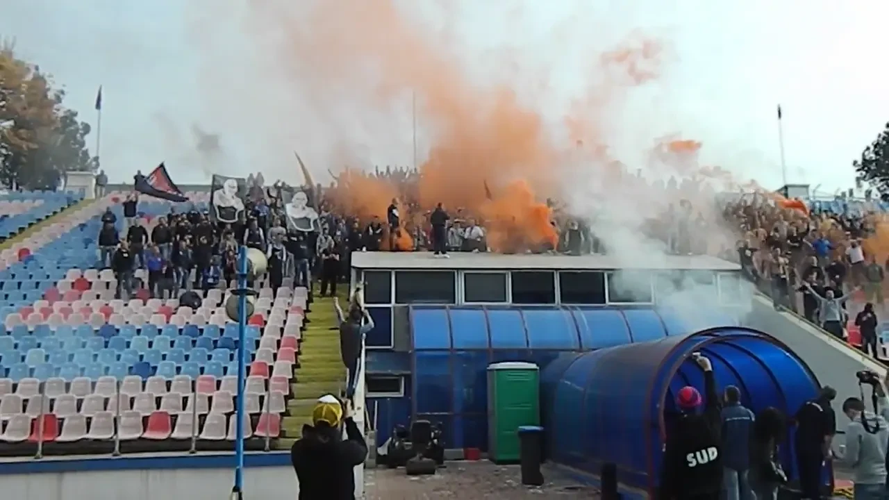 Fanii Stelei inainte de derby