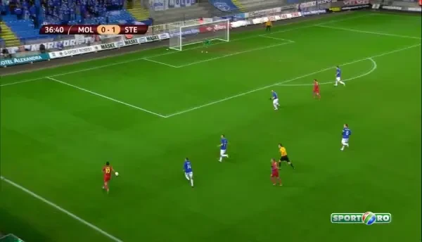 Ce-a fost asta, ce-a fost asta? Faza SUPER SONICA a Stelei! Portarul n-a avut timp sa vada mingea! Vezi golul lui Latovlevici