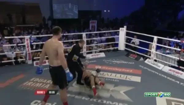 WOW! Asta e cea mai MURDARA LOVITURA din istoria Local Kombat! Vezi cum l-a lovit in TAMPLA - VIDEO CRIMINAL