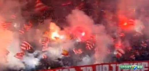 Stadionul a EXPLODAT dupa nebunia asta! Peluza in FLACARI pentru o atmosfera de senzatie la Belgrad! VIDEO UNIC!