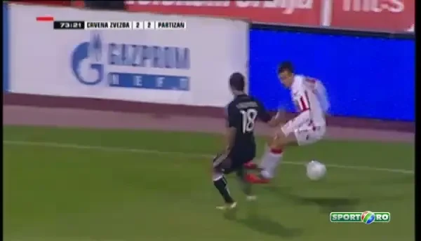 Capitanul Milijas reia cu capul din careu dupa o centrare perfecta de pe partea dreapta!