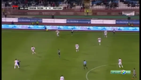 MECI CUTREMUR in EST! Spectacol suprem pe Maracana! 50.000 de oameni au vazut un derby incendiar: Steaua Rosie 3-2 Partizan! VIDEO