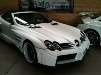 FOTO Asta e cea mai SCUMPA masina scoasa la vanzare in Romania! Un Mercedes SLR BESTIAL cu 700 de cai! Cat costa o asemenea BIJUTERIE:_3