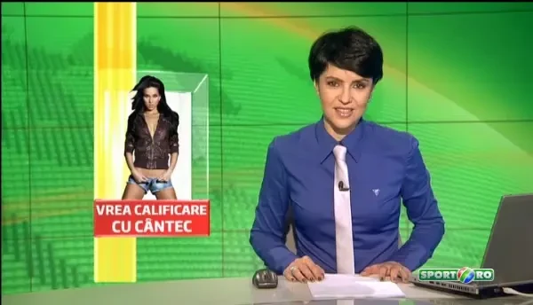 Inna le-a cantat stelistilor inainte de meciul care face PRIMAVARA pe National Arena! Ce dedicatie le-a facut LIVE