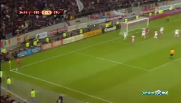 VIDEO Stelistii, enervati de arbitru: "Daca se punea golul asta, intorceam meciul!" :) Faza la care a interzis unui stadion intreg sa urle: "Rrrraau