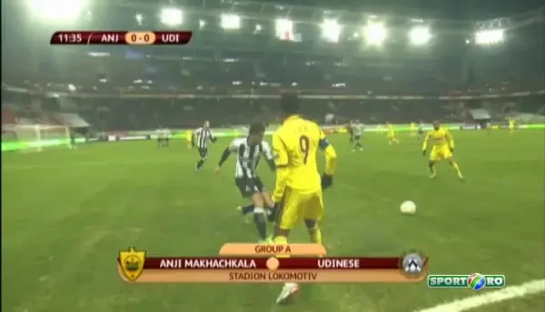 Interventia ANULUI in Europa League! Portarul lui Udinese a facut MINUNI cu Anji! Cum a respins mingea: