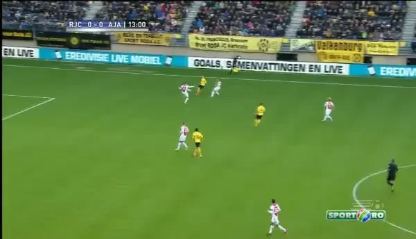 Roda 1-2 Ajax! Meci nebun in Olanda: campioana reuseste sa intoarca scorul in doar 3 minute! Video REZUMAT: