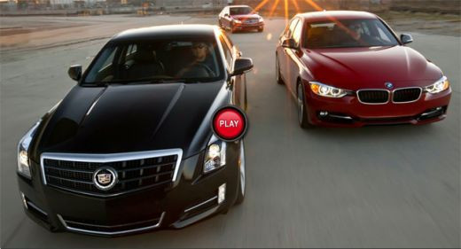 VIDEO Test comparativ intre Cadillac, Mercedes si BMW! Ce aleg americanii dintre cele trei: