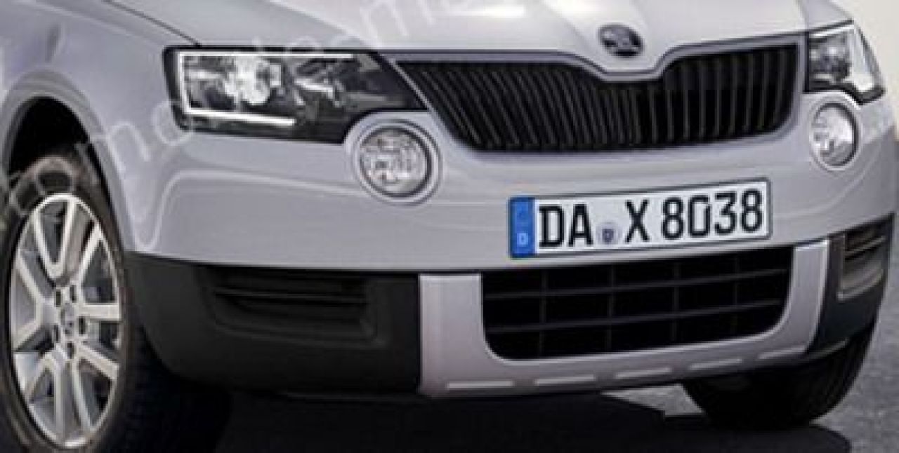 FOTO Skoda lanseaza rival pentru Duster! Cum arata noul Polar, SUV programat pentru 2015:_4