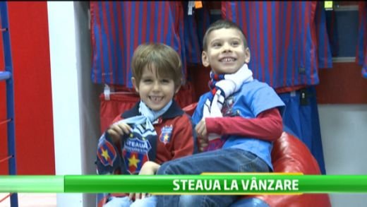 Steaua are un viitor GENIAL! Pustii au cantat SUNT FERICIIIT in noul magasin al stelistilor! Ce le-a transmis Duckadam