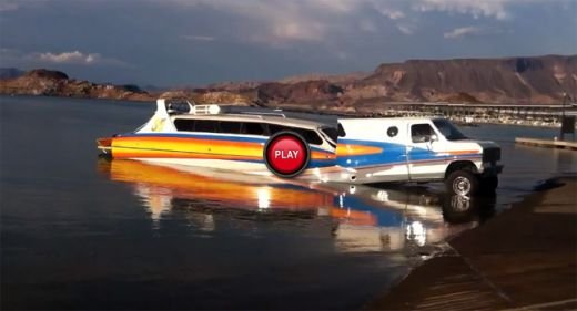VIDEO&nbsp;3 in 1! Casa, masina si YACHT! Cea mai tare inventie posibila pentru aventurieri!