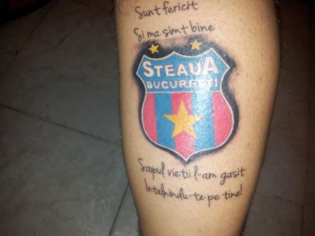 Stelistii sunt OBSEDATI de noul imn! Asta e semnul SUPREM pentru un stelist pe viata! Ce tatuaj si-a facut un ultras_2