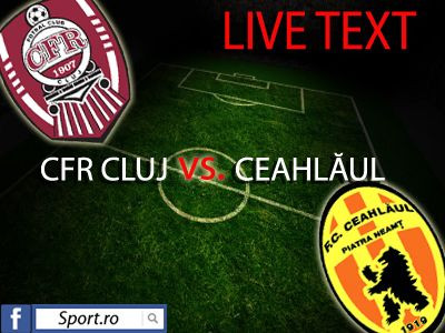 CFR Cluj 3-2 Ceahlaul! Rui Pedro si Kapetanos duc CFR-ul pe locul 5! Clujenii, la 12 puncte in spatele Stelei! Vezi toate fazele aici: