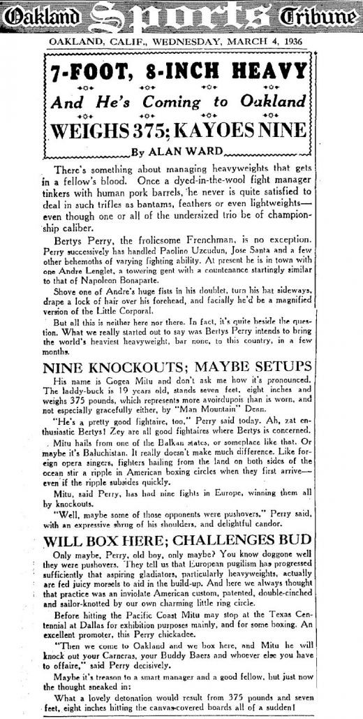 Misterul mortii celui mai inalt roman din istorie! Gogea Mitu a trait in 4 ani cat altii in 100! A fost UCIS de mafia din box?_14