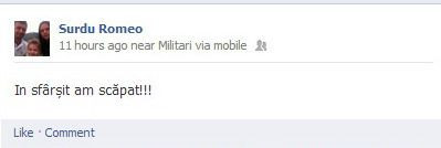 DILEMA ZILEI: pe contul de Facebook al unui jucator de la Rapid a aparut un mesaj! L-a postat jucatorul, sau contul a fost spart de un fan rapidist? :)