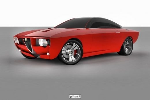 FOTO Concept SUPERB pentru Alfa Romeo Giulia! 50 de ani, sarbatoriti cu un model care impresioneaza!_5
