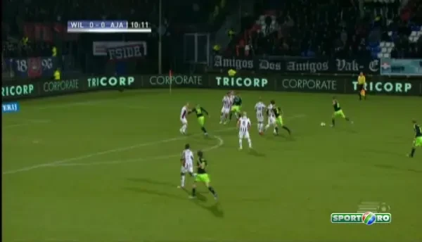 Ajax face SHOW cu ultima clasata si revine in lupta pentru titlu! Willem II 2-4 Ajax!