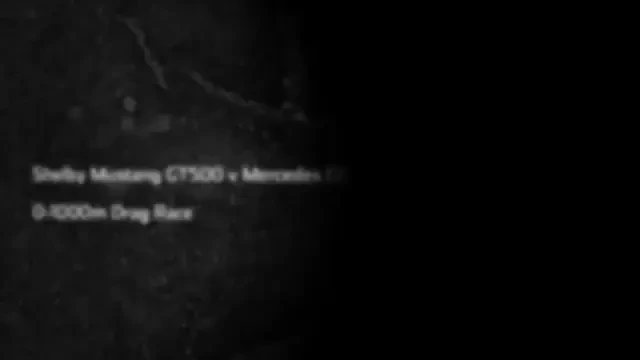 VIDEO Liniuta de 1000 de cai! Europa vs America! Cine castiga cursa dintre un Mustang si un Mercedes!