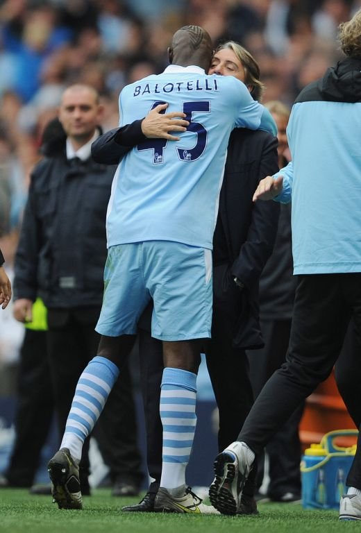 Galeria Zilei: Mancini vs. Balotelli! Imagini de senzatie din vremea in care se intelegeau de minune! Cum s-a ajuns de la 'why always me' la bataie pe teren! FOTO_2