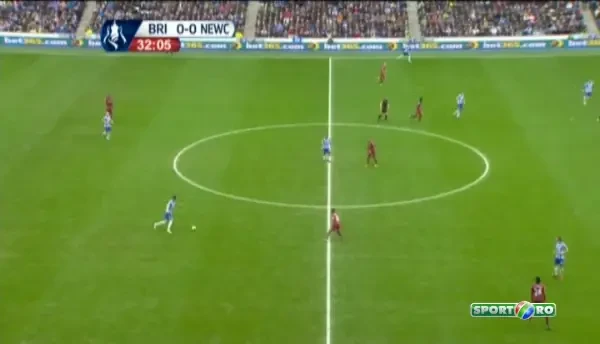 Andrea Orlandi (Brighton) 1-0 V Newcastle