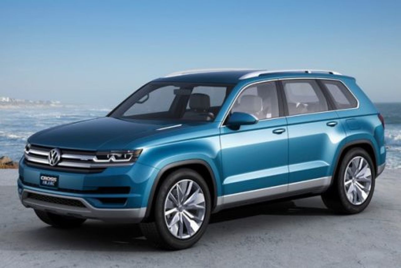 FOTO Viitorul SUV-urilor? Volkswagen a lansat hibridul cu 7 locuri! Cum arata CrossBlue Concept!_2