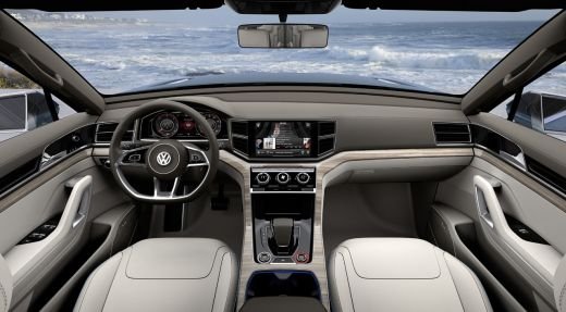 FOTO Viitorul SUV-urilor? Volkswagen a lansat hibridul cu 7 locuri! Cum arata CrossBlue Concept!_6