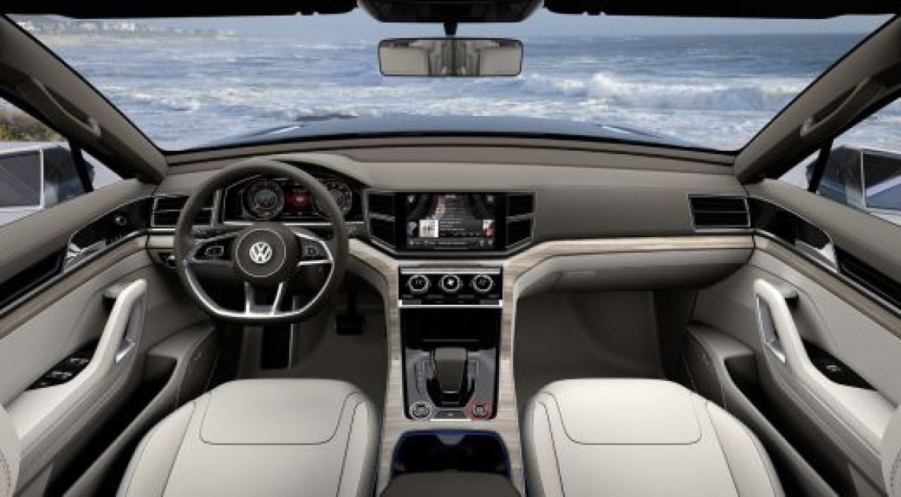 FOTO Viitorul SUV-urilor? Volkswagen a lansat hibridul cu 7 locuri! Cum arata CrossBlue Concept!_6