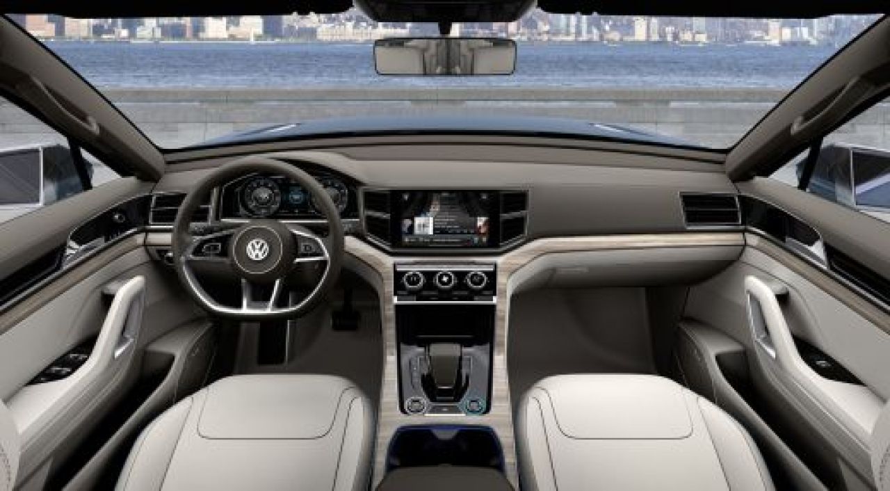 FOTO Viitorul SUV-urilor? Volkswagen a lansat hibridul cu 7 locuri! Cum arata CrossBlue Concept!_8