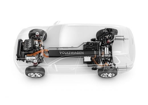 FOTO Viitorul SUV-urilor? Volkswagen a lansat hibridul cu 7 locuri! Cum arata CrossBlue Concept!_12