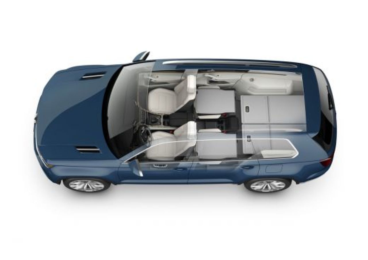 FOTO Viitorul SUV-urilor? Volkswagen a lansat hibridul cu 7 locuri! Cum arata CrossBlue Concept!_15