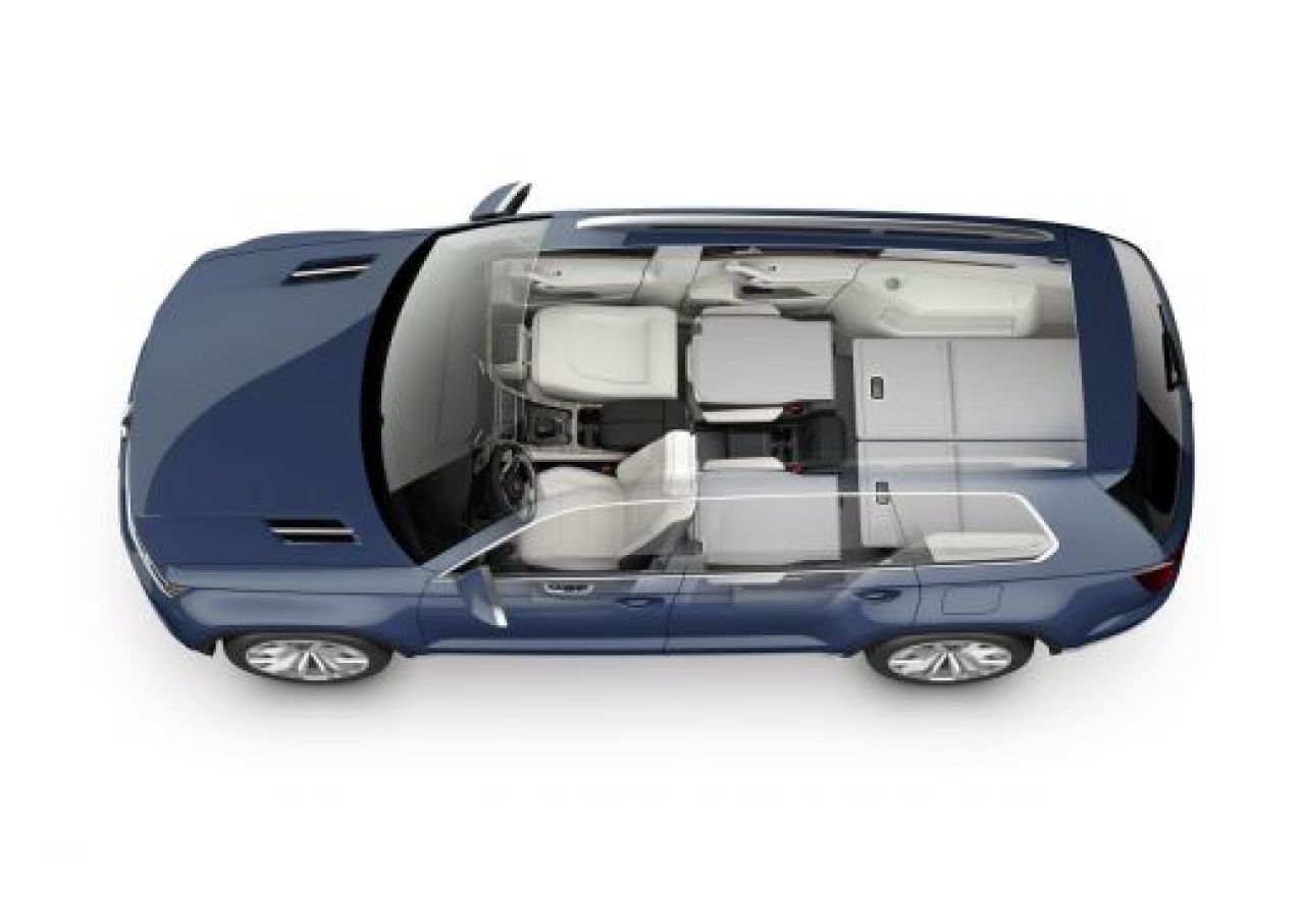 FOTO Viitorul SUV-urilor? Volkswagen a lansat hibridul cu 7 locuri! Cum arata CrossBlue Concept!_16