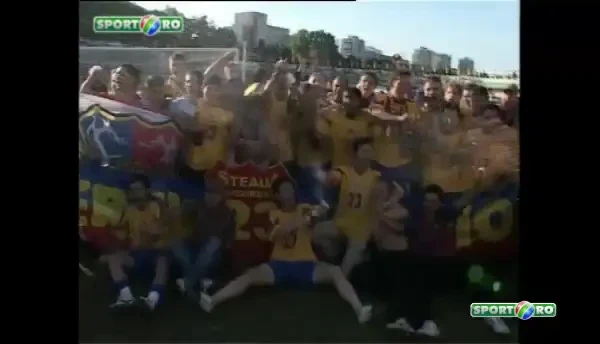 Petrecere de titlu in Ghencea, 2006.