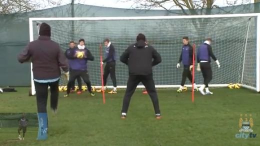 VIDEO Bravo, Costeeel! Yes, Costel, well done! Pantilimon face SHOW la antrenamentele lui City! Imagini de senzatie din cantonament