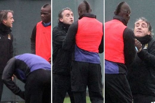 Galeria zilei: Mancini PLANGE dupa 'copilul lui'! 