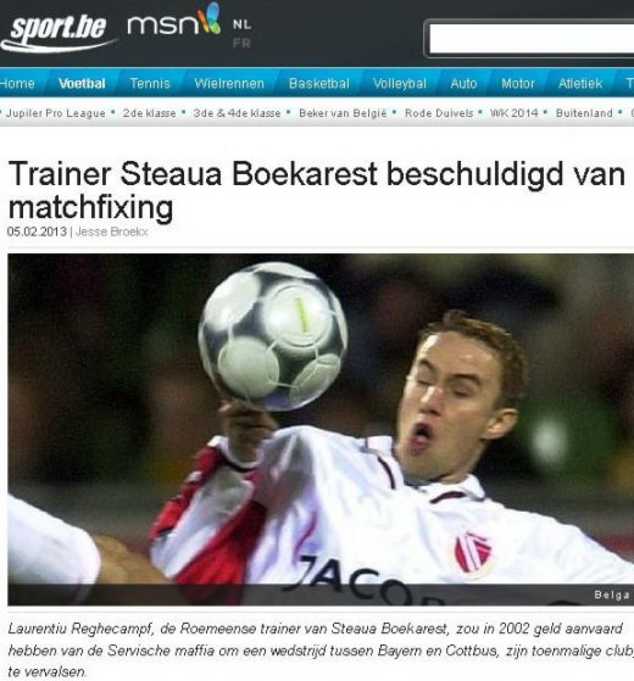 Presa din Europa scrie despre trecutul lui Reghecampf in Bundesliga: