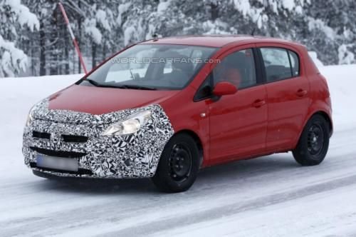 FOTO Pe urmele lui Adam! Asa arata noua Opel Corsa! Primele informatii si data lansarii:_2