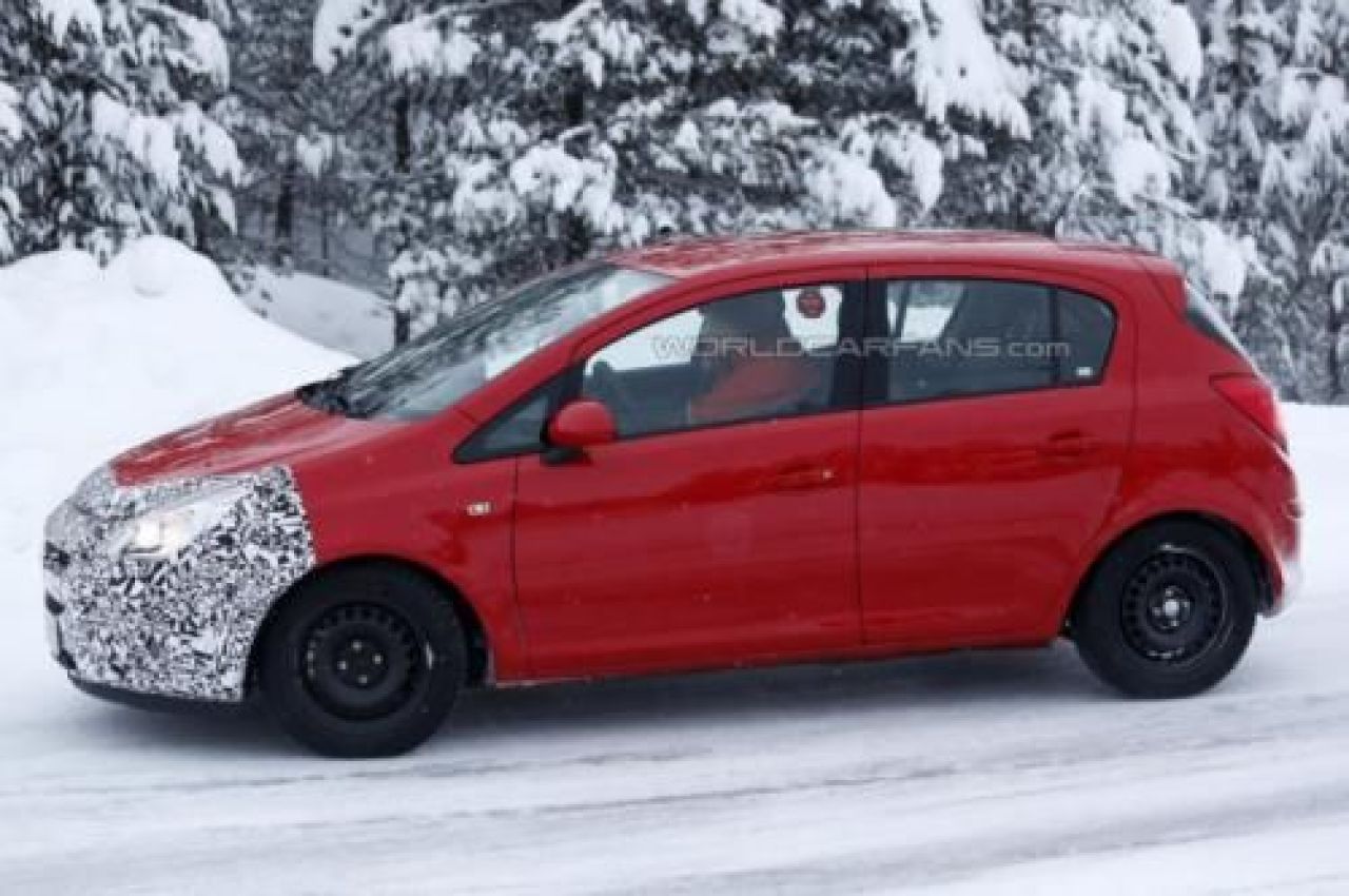 FOTO Pe urmele lui Adam! Asa arata noua Opel Corsa! Primele informatii si data lansarii:_5