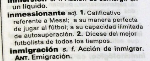Numele lui Messi a intrat in DICTIONARUL SPANIOL! Ce denumeste adjectivul inmessionante