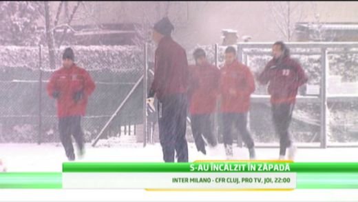 Antrenamente in ZAPADA! Campioana a dat de frig la Milano! Cum s-a distrat jucatorul care i-a innebunit cei de la Man United: VIDEO