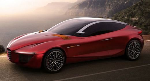 FOTO Alfa Romeo da lovitura cu masina asta! Conceptul demn de numele pe care il poarta! Gloria e gata de lansare la Geneva: