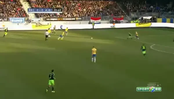 Waalwijk 0-2 Ajax! Eriksen si De Jong baga spaima in stelisti! Superstarul danez al lui Ajax a dat un gol MINUNAT! VIDEO REZUMAT:
