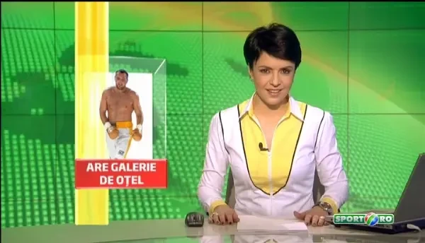 Ciocanul de OTEL al Romaniei s-a incalzit cu jucatorii Otelului: Cel mai curajos a fost portarul :)