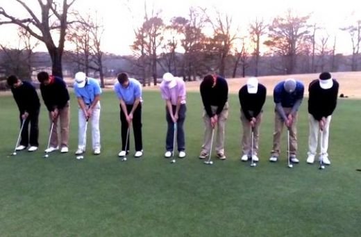 9 jucatori de golf au dat in mintea copiilor: Au aflat cum sa faca sportul mai interesant :) VIDEO