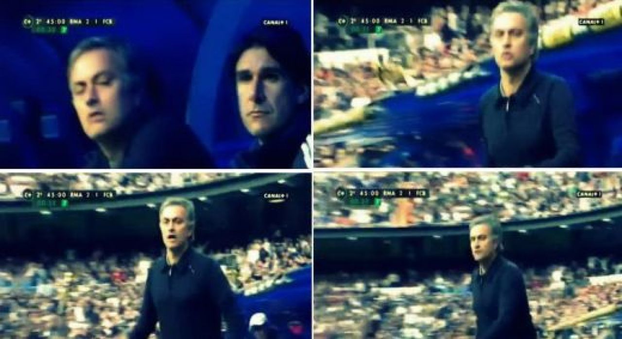 VIDEO: Momentul care a declansat un scandal MONSTRU dupa Real - Barca! Mourinho se ridica de pe banca si il injura pe Dani Alves: