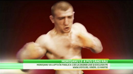 Morosanu se ia la bataie cu MONSTRII din K-1 pentru milionul de $! Cum il ameninta pe Badr Hari