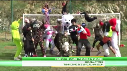 Mutu danseaza si el Harlem Shake! Clipul NEBUN pe care l-a facut cu colegii de la Ajaccio! Vezi cum arata Mutu pe ritmuri de dans! VIDEO