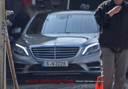 FOTO Noua limuzina de la Mercedes a fost pozata fara camuflaj! S-Classe apare in 2014! UPDATE: Au aparut primele imagini oficiale cu interiorul:_11