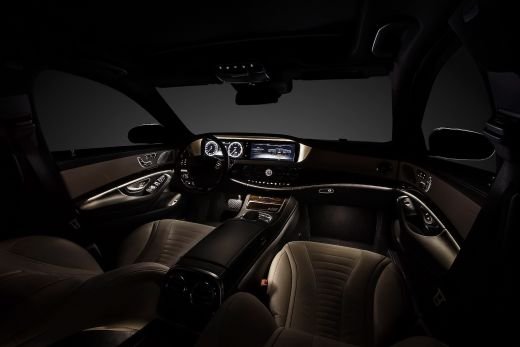 FOTO Noua limuzina de la Mercedes a fost pozata fara camuflaj! S-Classe apare in 2014! UPDATE: Au aparut primele imagini oficiale cu interiorul:_17