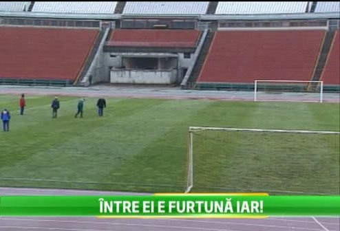 Romania va face LUPTE IN MOCIRLA la Budapesta! Terenul pe care se va disputa partida este impracticabil! VIDEO
