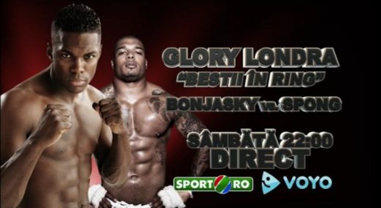 GLORY Londra: Bonjaski este distrus de o lovitura extrardinara! Spong castiga marele meci dupa ce i-a spart fata lui Remy! Vezi meciul romanului Pasniciuc: VIDEO_1
